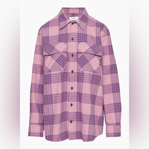 Aritzia tna plaid button up - Picture 4 of 5